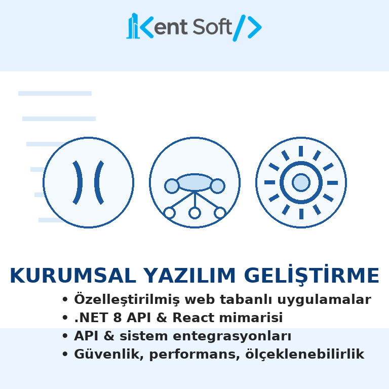 Kurumsal Yazılım Geliştirme