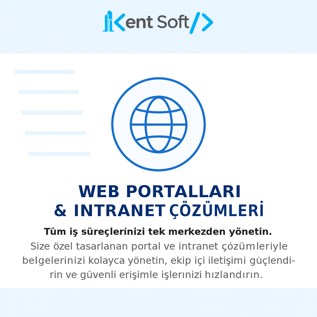 Web Portalları & Intranet Çözümleri